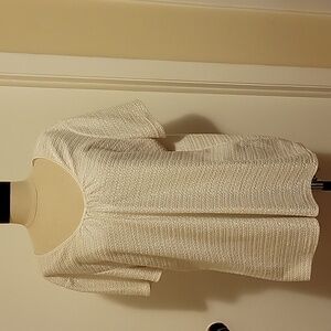 Jaclyn Smith Woman Pucker Texture Shirt